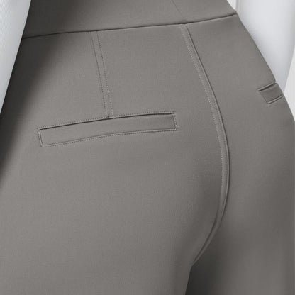 TryHavora Flex High Waisted Plicated Side Pocket Straight Leg Work Pants