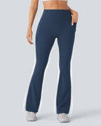 UltraSculpt™ High-Waisted Tummy Control Bootcut Leggings with Pockets