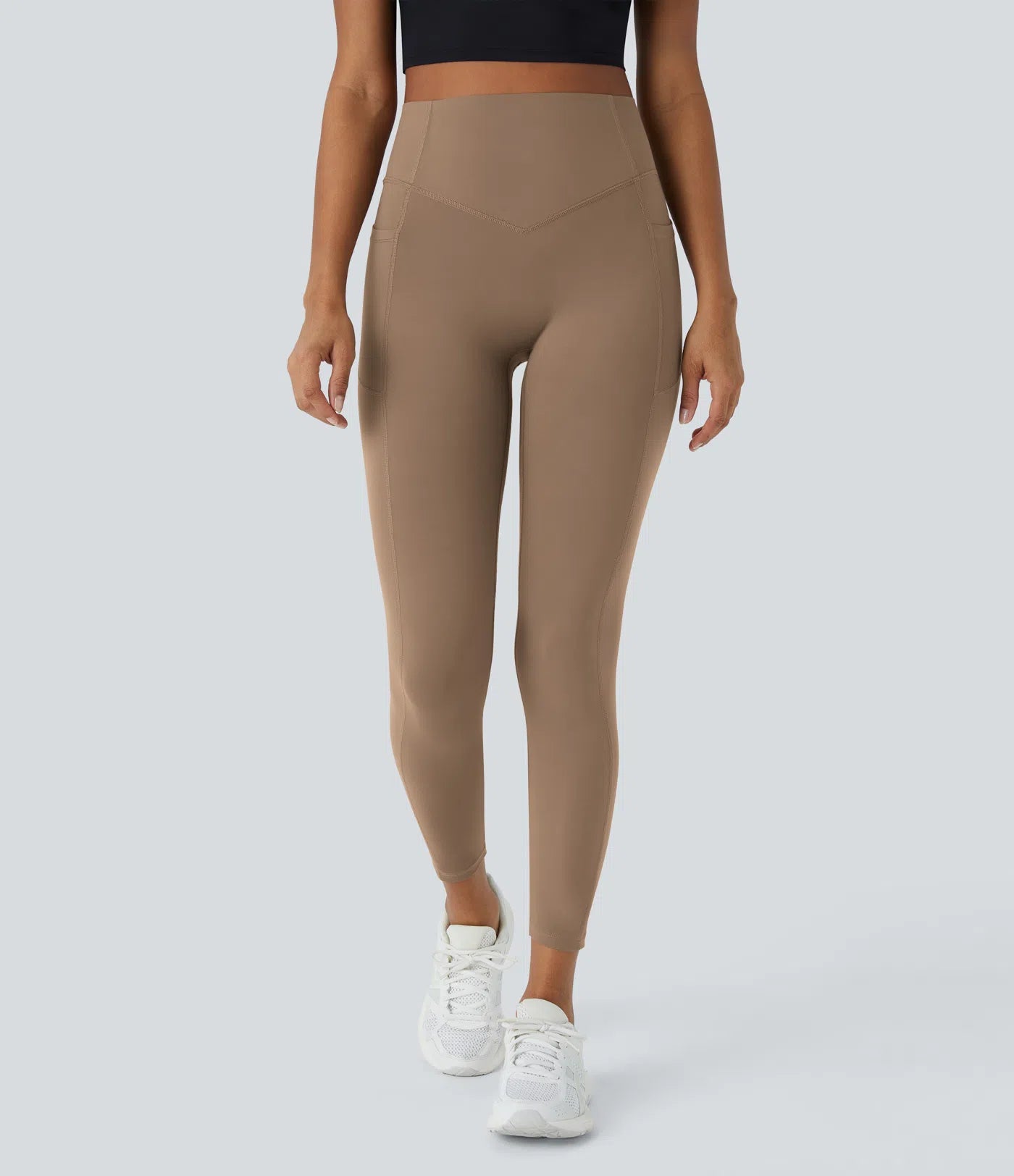 High Waisted Scrunch Butt Lifting Tummy Control Pocket Shaping Training Leggings