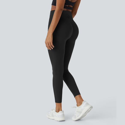 UltraSculpt™ Butt-Lifting Tummy-Control Leggings — High-Waisted Scrunch with Pockets